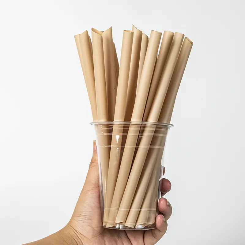 Custom Size Compostable Sugarcane Straw