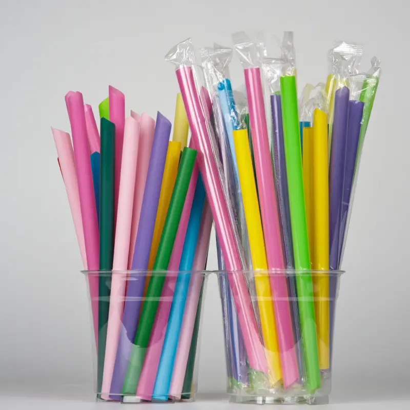 Bubble Tea Straw Disposable Individua...