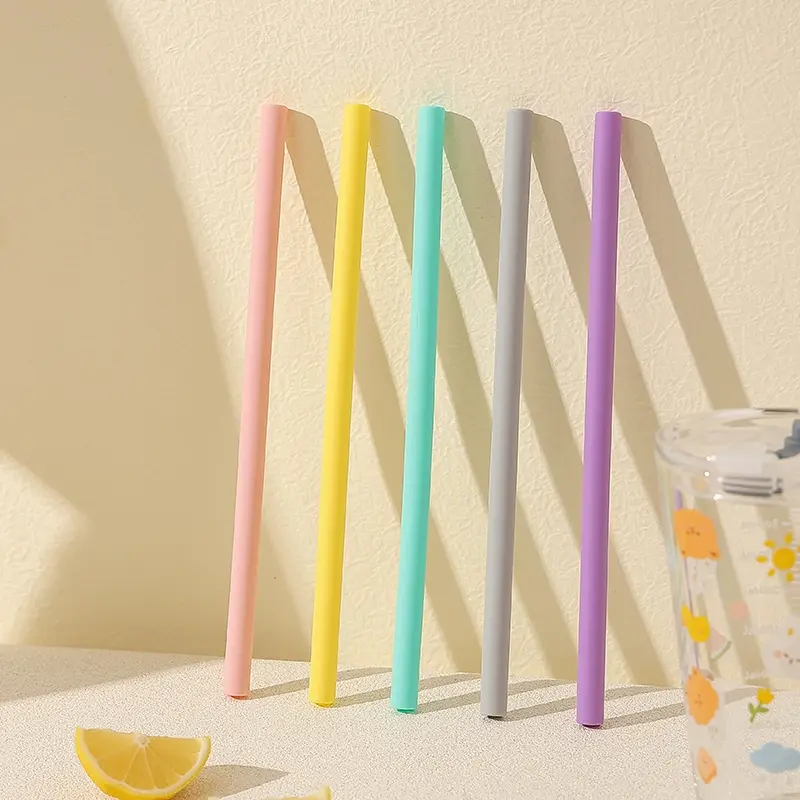 Food Grade Silicone Hot Sale BPA FREE Silicone Straws