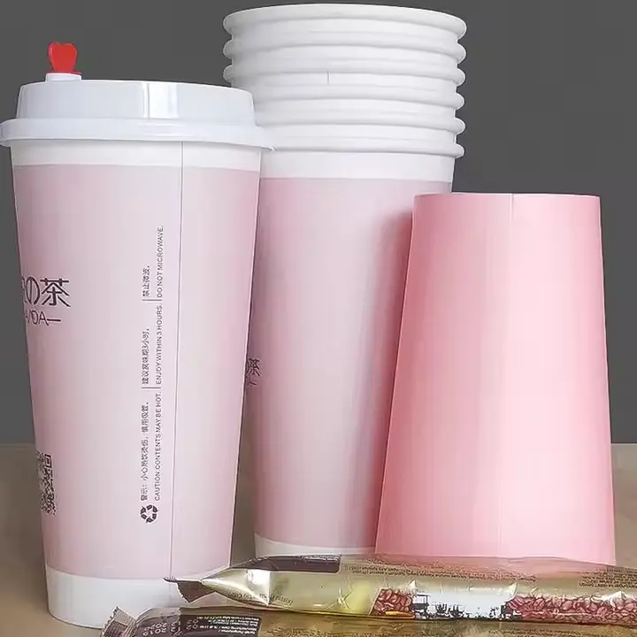 Food Grade Custom Logo Single Wall Pa...