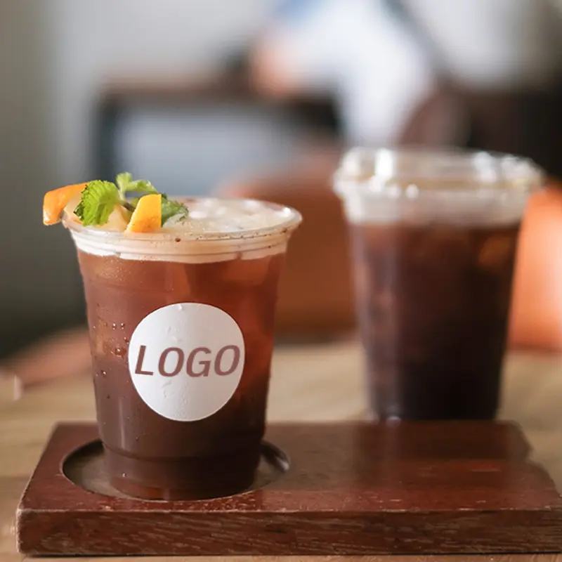 Custom Logo Plastic Blister PET Cup