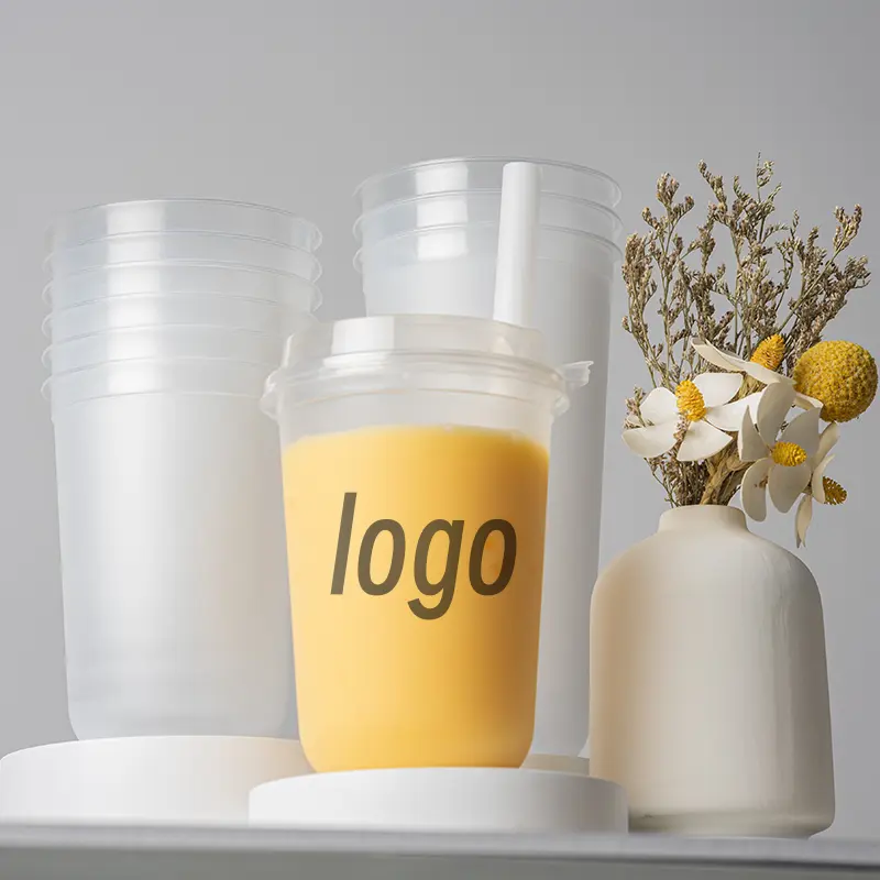 Biodegradable PP Plastic Cup for Boba...