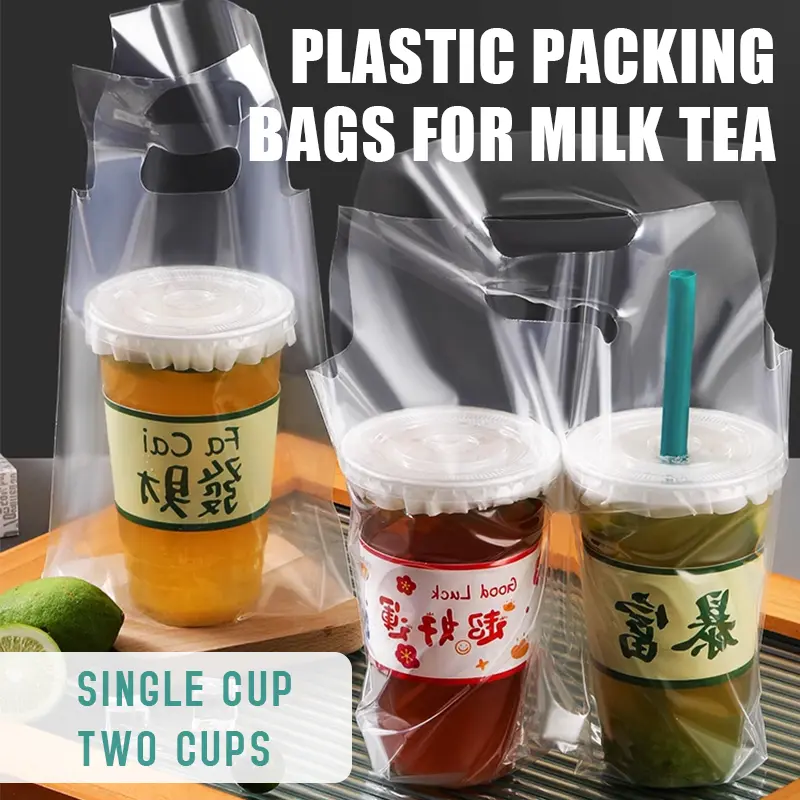 Transparent Plastic Bags With Handle ...