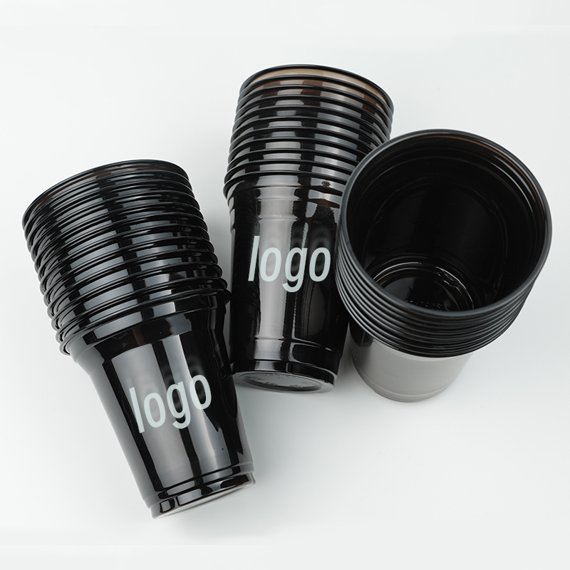 Customized Takeaway Packaging Black P...