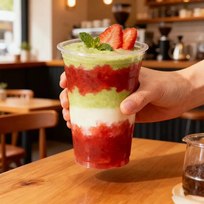 How Did a Clear Cup Ad Land a Bulk Order?