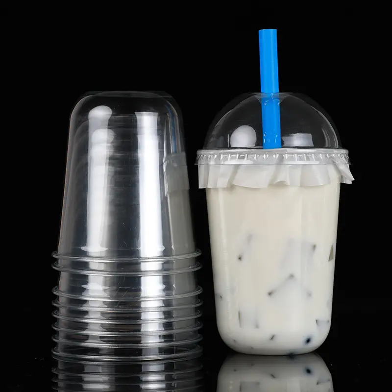 Transparent Wholesale Takeaway Boba T...